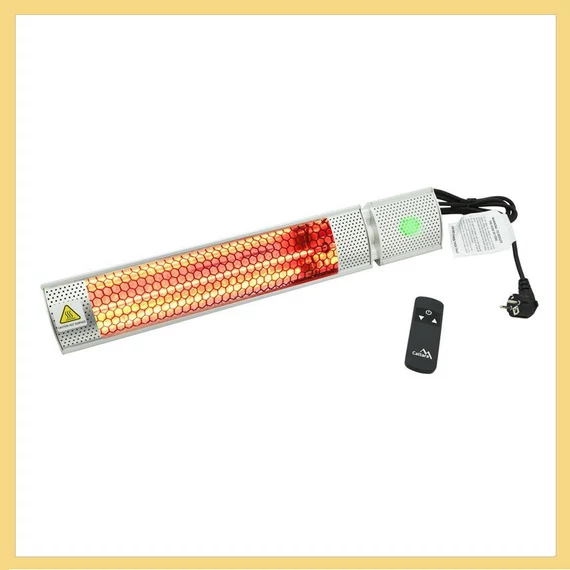 Infracrveni grijač 2000W 230V zidni + daljinski upravljač – 13940