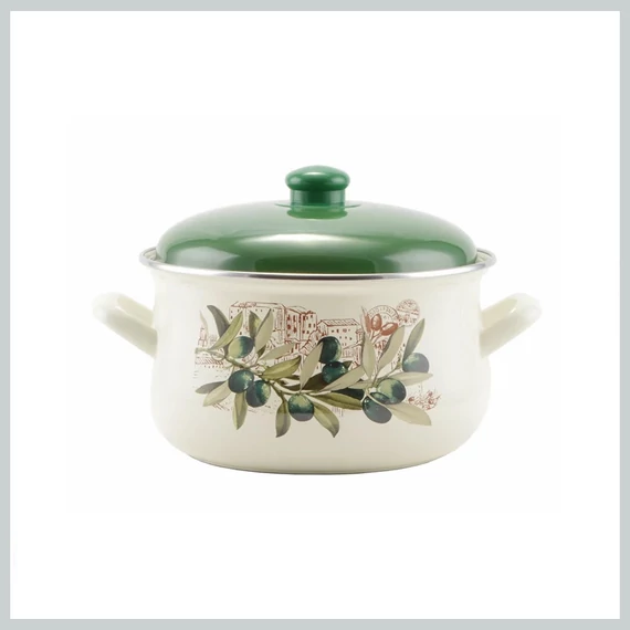 Perfect Home Oliva emajlirani lonac 22 cm s poklopcem 14829