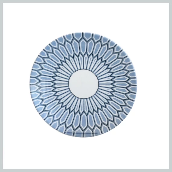 Perfect Home Tanjur za desert 20,5 cm 1030-D plavo-bijeli 11324