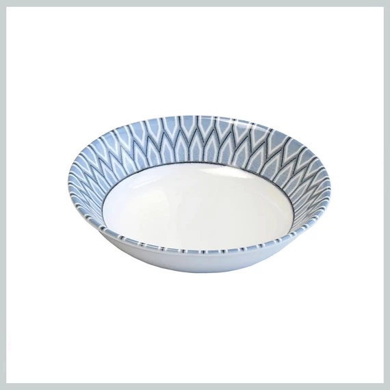 Perfect Home Tanjur duboki za juhu 21,6*5 cm 1030-D plavo-bijeli 72261