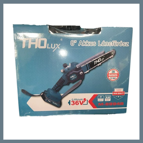 THO Lux Akumulatorska Ručna Lanca Pila 36V, 2 Baterije M-8994B