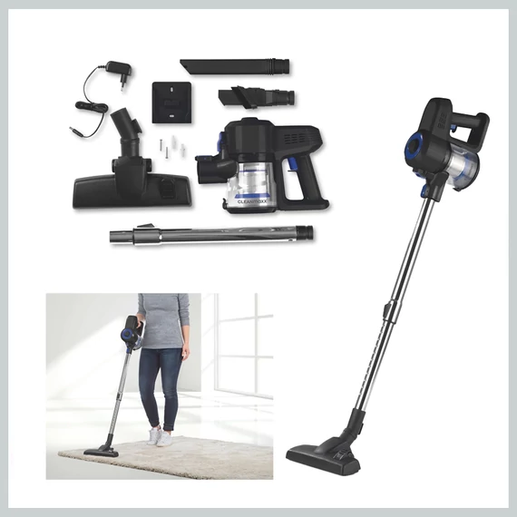 CLEANMAXX Ciklonski Usisivač Crno/Plavi DS12401