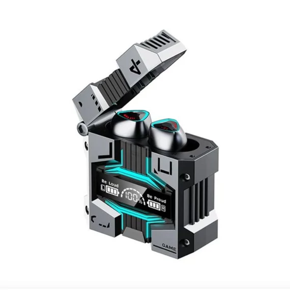 Bark TWS Bluetooth slušalice sive boje s ENC - aktivnim poništavanjem buke holm0690