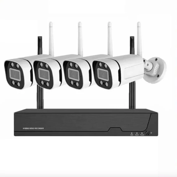 Bežični WiFi IP sigurnosni sustav s 4 kamere - holm7404