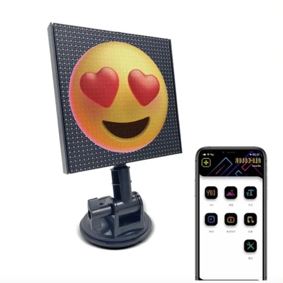 Digitalni LED zaslon s upravljanjem putem aplikacije - 32x32 piksela holm8348