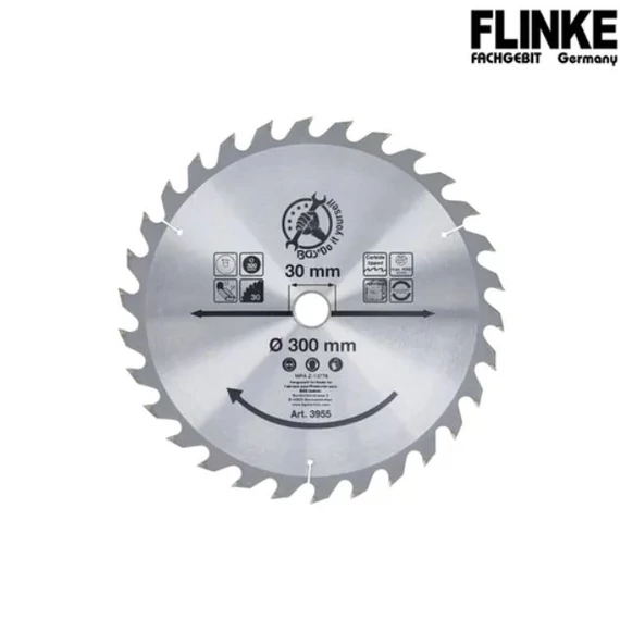 Flinke pila za drvo – rezača ploča 300 mm