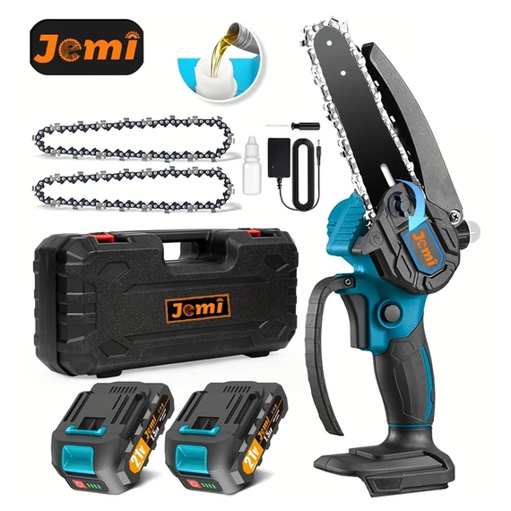 Jemi Tool 6" mini lančana pila CP784676 – 550W, 2 lanca + 2 baterije