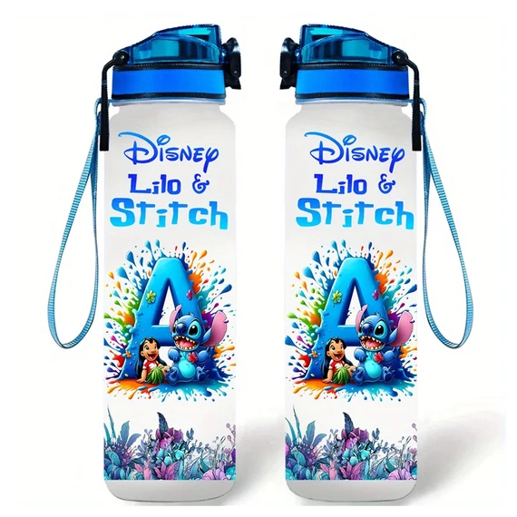 Disney LILO & STITCH bočica za vodu s početnim slovom po izboru – 1000 ml – CH2066959