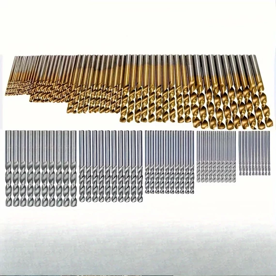 Set od 100 dijelova HSS svrdla s titan premazom MF2359441