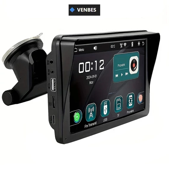 VENBES 7" CarPlay & Android Auto auto multimedijalni player TF1446084