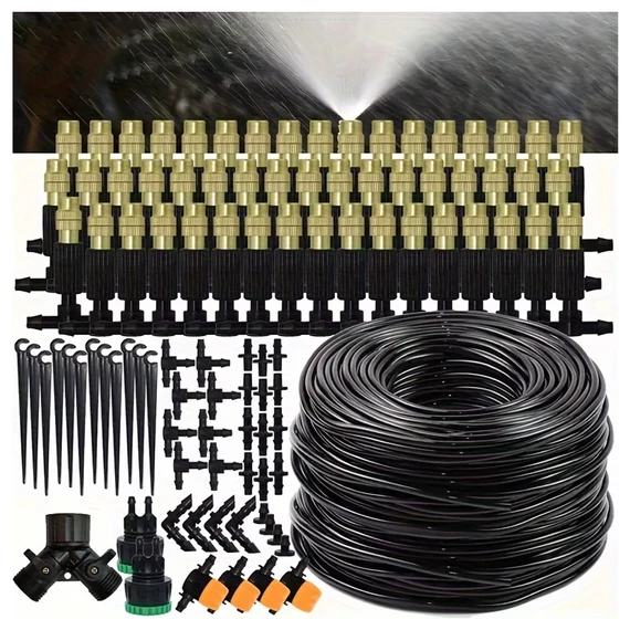 Automatski sustav kap po kap navodnjavanja – set 4/7 mm s mesing mlaznicama VF2295710