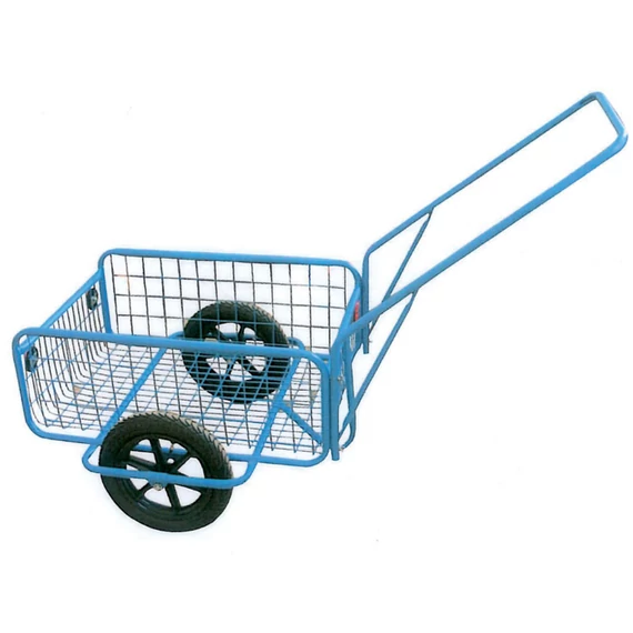 Dvorotni ručni transportni kolica – Nosivost 80 kg, gumeni kotači Ø300 mm WR6