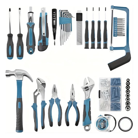 Set Ručnih Alata od 148 Dijelova s Prijenosnom Kutijom – TP174139