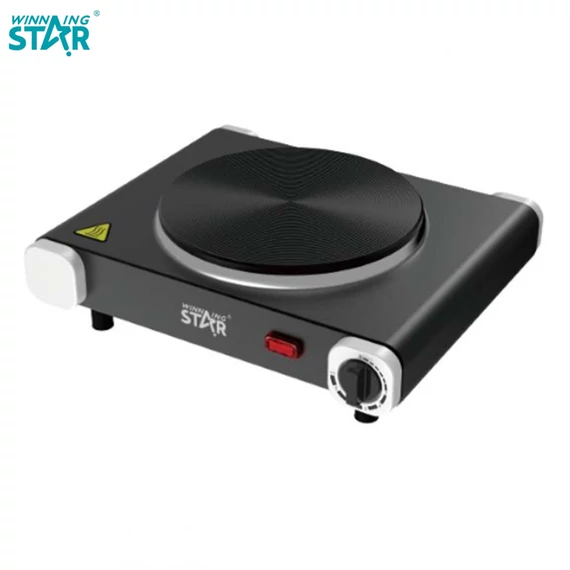 Winning Star električna ploča za kuhanje – 1500 W, 5 razina, nehrđajući čelik ST-9753