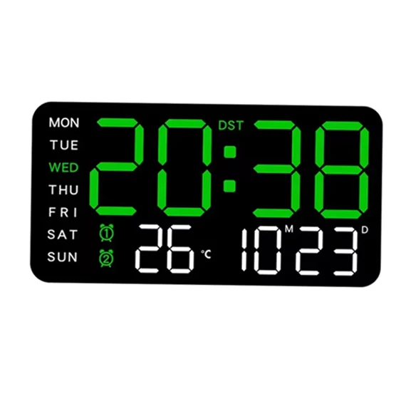 LED 6659 Digitalni zidni i stolni sat – 21,5 cm 6286208