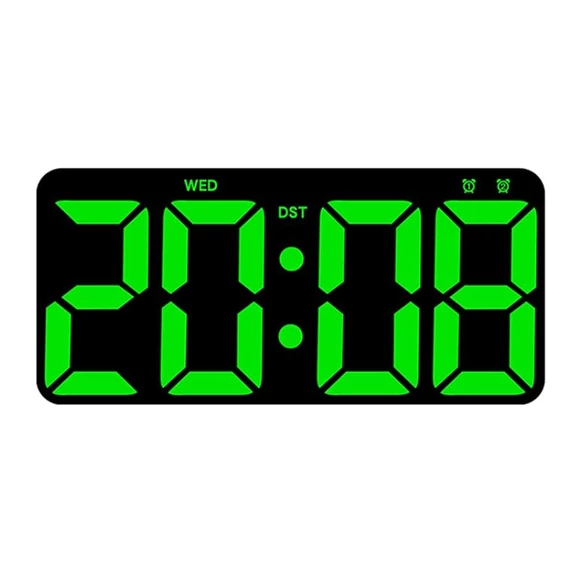 DH-2803 LED stolni/zidni sat 33×16 cm višefunkcijski – 638908