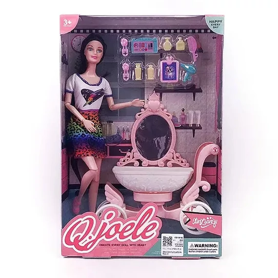 Q. Joele – Modna lutka s frizerskim setom CE127697