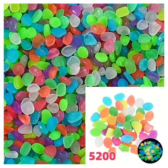 5200 komada svjetlećih dekorativnih kamenčića UV JQ1412517