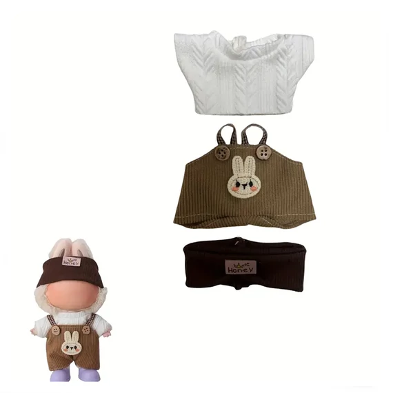 „Honey Bunny” odjevni set za Labubu figuru FL3137042