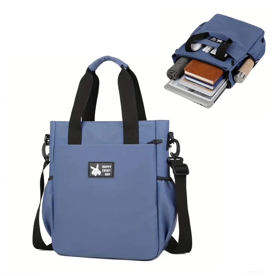 "Happy Every Day" torba i ruksak u jednom – plava RQ195736-k