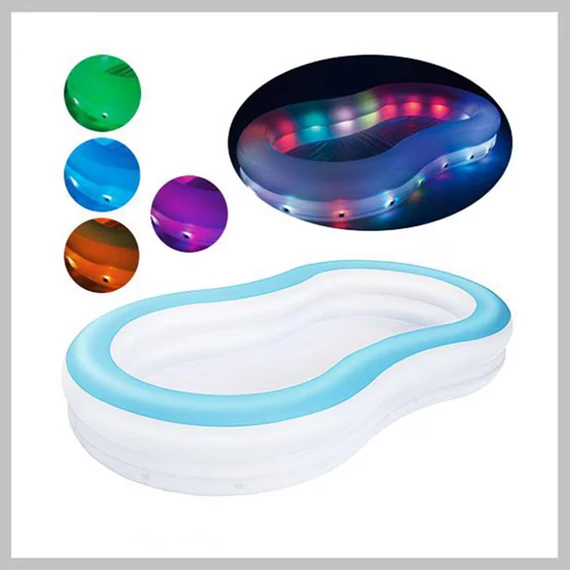 Aqua Glow napuhujući bazen s LED rasvjetom 54135