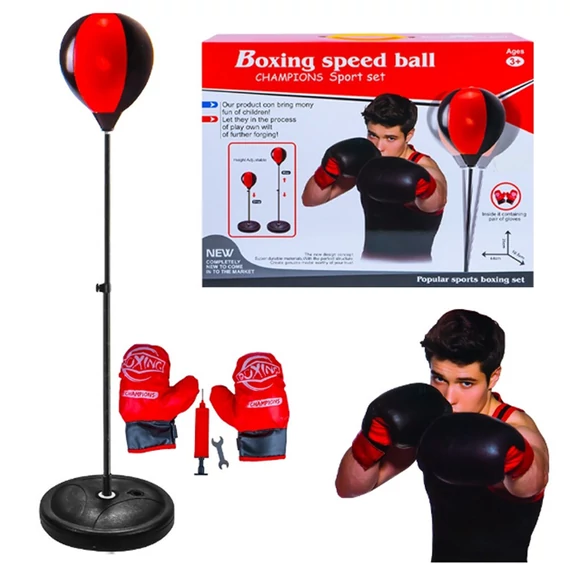 Set za Boks za Djecu – Podešiva visina, s rukavicama i pumpom BOX109