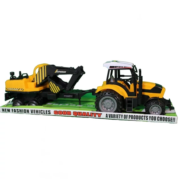Traktor s dizalicom i prikolicom – Poljoprivredno vozilo, 55 cm MKG764174