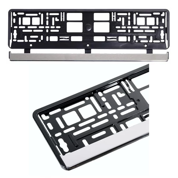 Držač registarske tablice VIO CHROME-BLACK CAR am61517