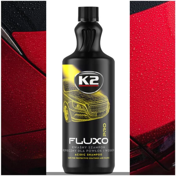 K2 FLUXO PRO 1L – Kiselinski auto šampon za keramičke premazne slojeve amD0251