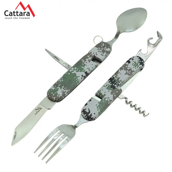 CATTARA DIGI CAMPER sklopivi pribor za jelo – 13251A