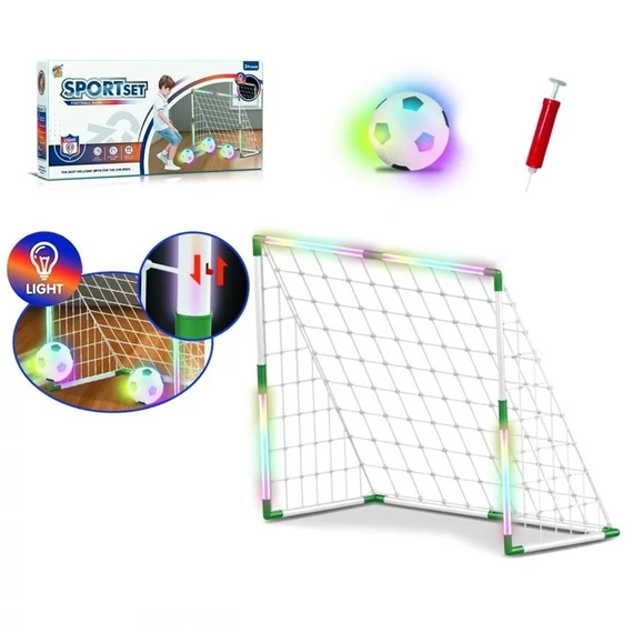 Nogometni set s osvjetljenjem – 88 × 68 cm – 047354