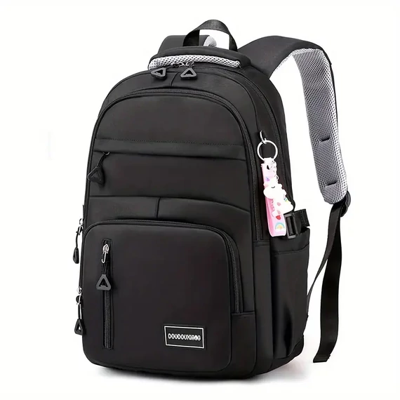 Ženski ruksak velikog kapaciteta s pretincem za laptop – CRNI JB365521-F