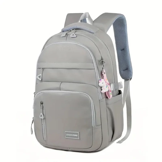 Ženski ruksak velikog kapaciteta s pretincem za laptop – SIVI JB365521-SZ