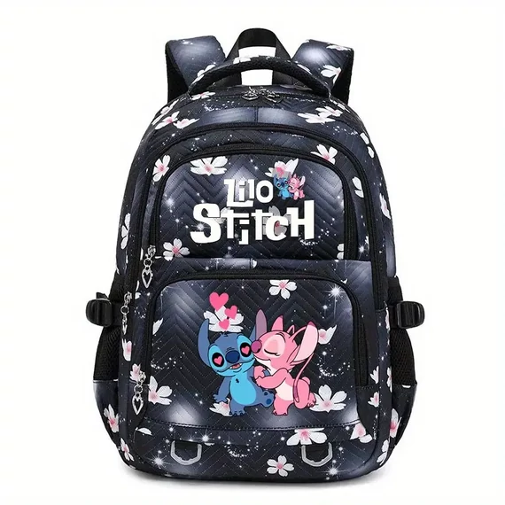 Disney Stitch ergonomski ruksak – Crni, velikog kapaciteta TU2471073-F