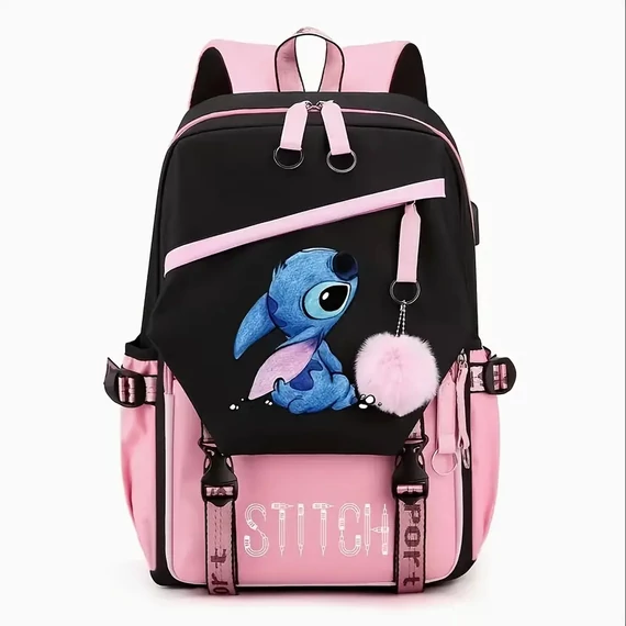 Disney Stitch ruksak – Rozo-ljubičasti WD2055895-P