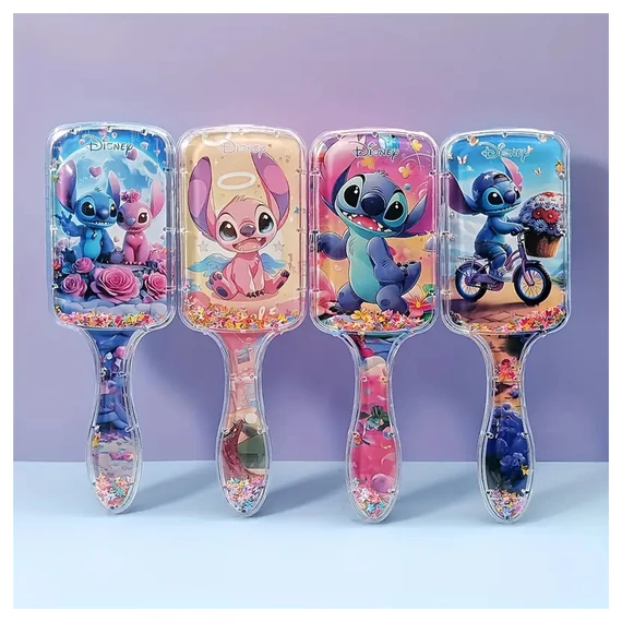 Disney Stitch četka za kosu – Slatka, četvrtasta glava s mekanim vlaknima CK1917790