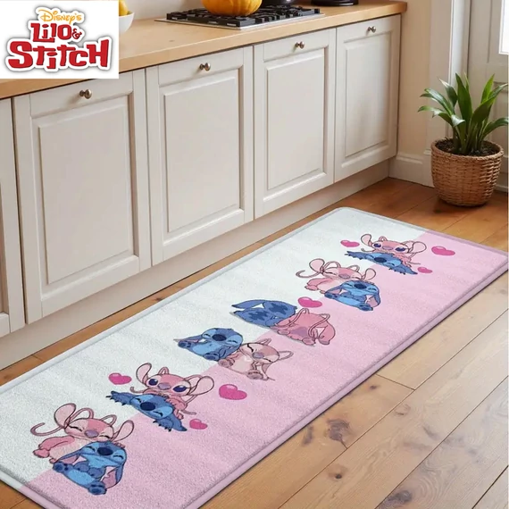 Stitch i Angel Love Couple prostirka – 180 × 60 cm XL3151062-2