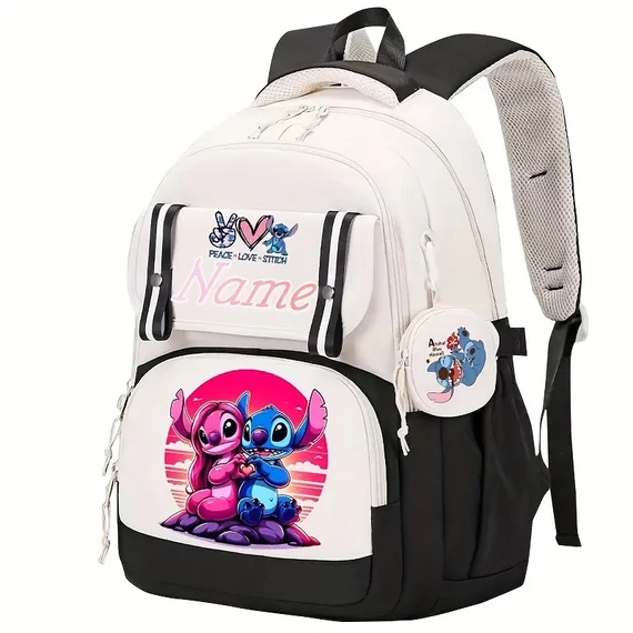 Disney Stitch personalizirana školska torba – crna – UY4311185-F