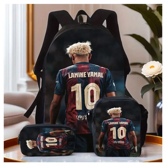 Barcelona Lamine Yamal Trosdijelni Set Ruksaka – JH3786588