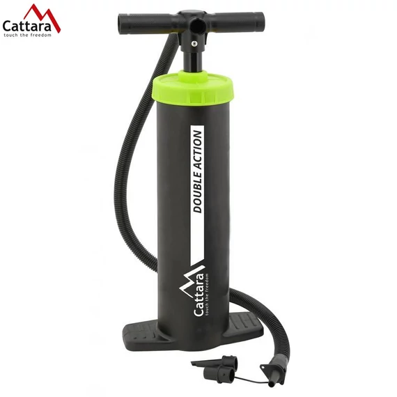 CATTARA Ručna Pumpa DOUBLE 2x2000 cm³ – s 3u1 Adapterom 13284