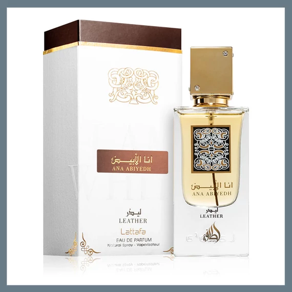 Lattafa Ana Abiyedh Leather arapski parfem 60 ml – unisex 6291107454429