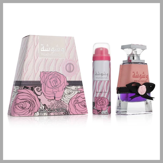 Washwashah Eau de Parfum 100 ml + Dezodor sprej 50 ml by Lattafa – arapski parfem 6456874097129