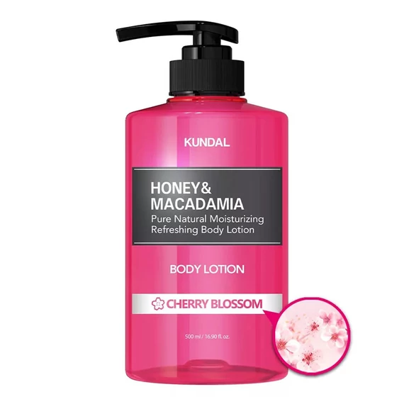 KUNDAL Honey&Macadamia Losion za tijelo Cvat trešnje 500 ml 40029