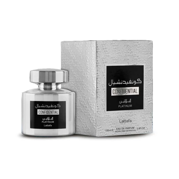 Lattafa Confidential Platinum Eau de Parfum za muškarce 100 ml 143368
