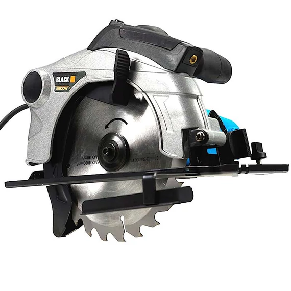 Black ručna kružna pila 2600W s laserom i "Perfect Cutting" diskom B42352