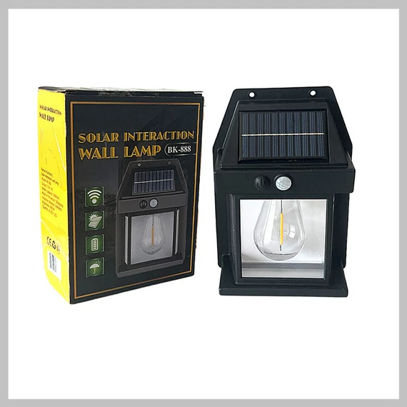 Solarna zidna lampa s senzorom pokreta BK-888