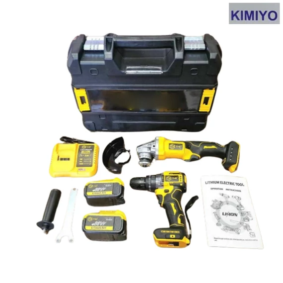 Kimiyo CH24-48 set akumulatorske brusilice i odvijača, 128V s 2 baterije
