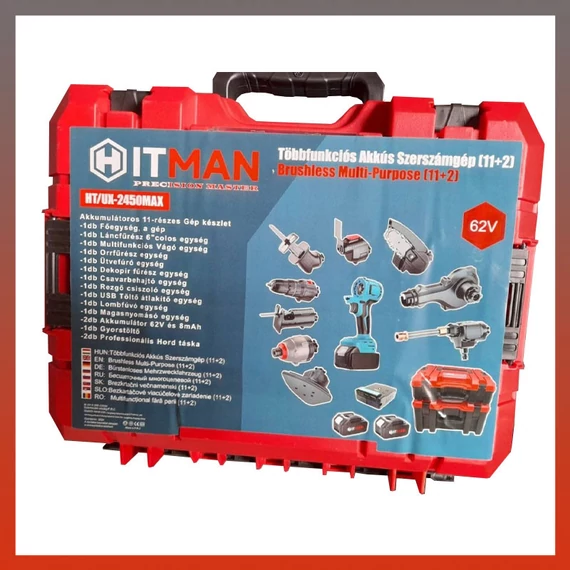 Hitman 13 u 1 akumulatorski set alata HT-UX-2450MAX