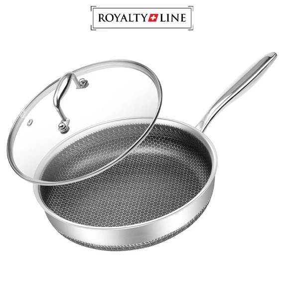 Royalty Line RL-HC20L hibrid tehnologija tava s poklopcem, 20 cm