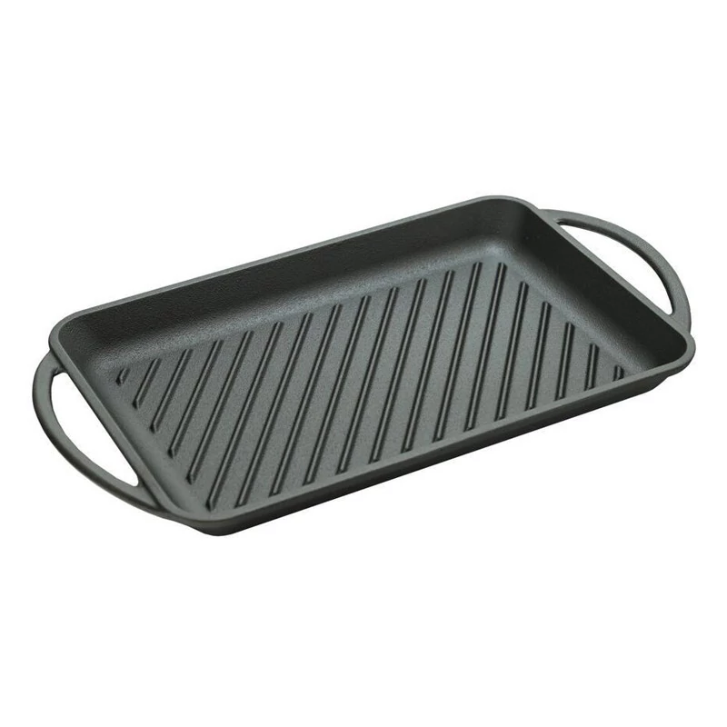 Cattara Grill tava s ručkama, lijevano željezo, 33x21,5 cm - 13062